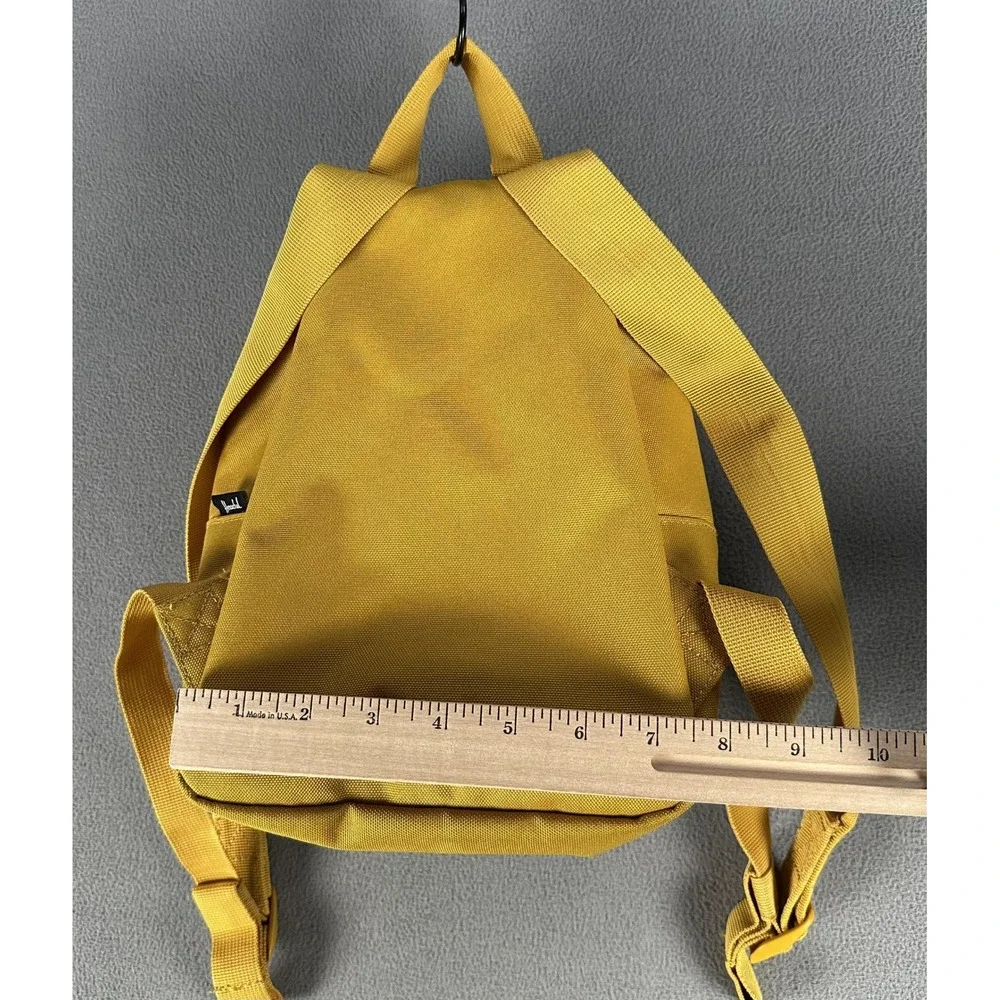 Herschel Mini Backpack Yellow Gold Nova Canvas Travel Compact Daypack Festival